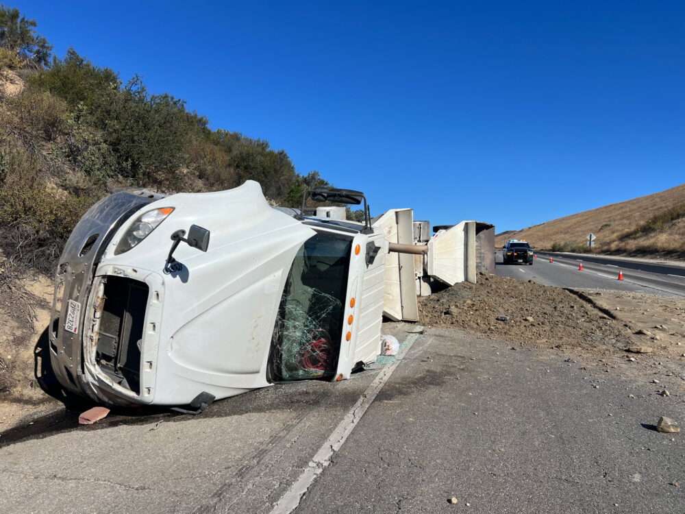 Photo courtesy of California Highway Patrol Newhall-area Office.