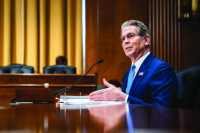 Treasury Secretary Scott Bessent testifies before the Senate Committee on Appropriations in Washington on June 3, 2026. Photo by Madalina Kilroy.