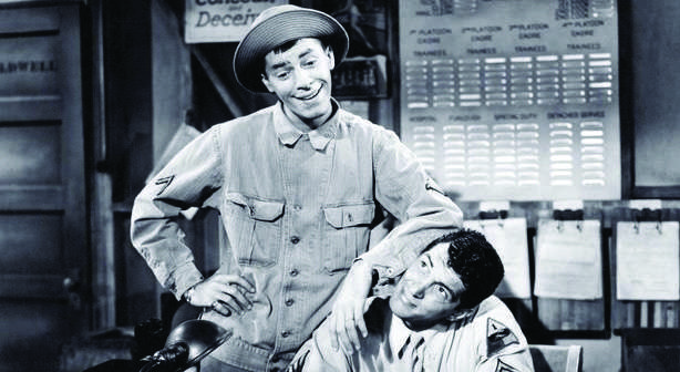 "At War with the Army" (1950). Screenshot.