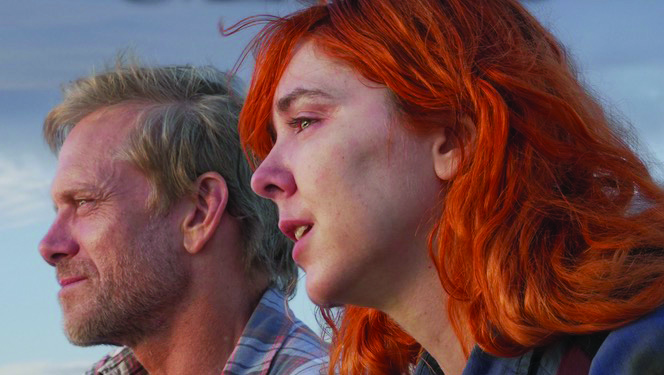 Adam J. Harrington and CalArts alum Shawnee Badger star in "The Climb," a 14-minute drama following a father and daughter carrying the weight of loss on a strenuous mountain hike. Courtesy photo.