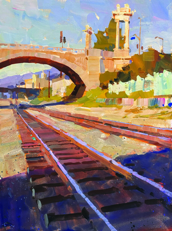 "Broadway Bridge" by Danny Folkman.