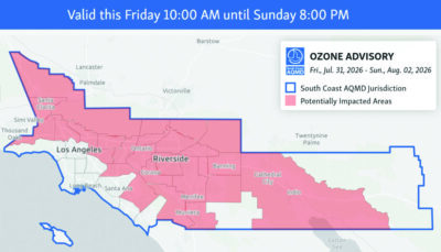 Map courtesy of South Coast Air Quality Management District.