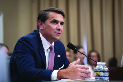 Acting Attorney General Todd Blanche testifies before the House Committee on Appropriations in Washington on June 2, 2026. Photo by Madalina Kilroy.