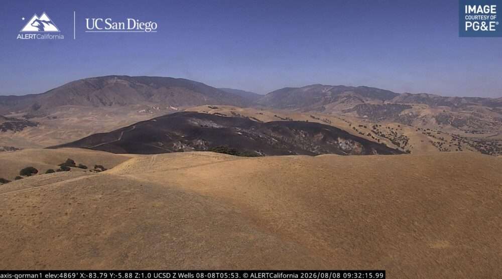 Screenshot, Alert California.