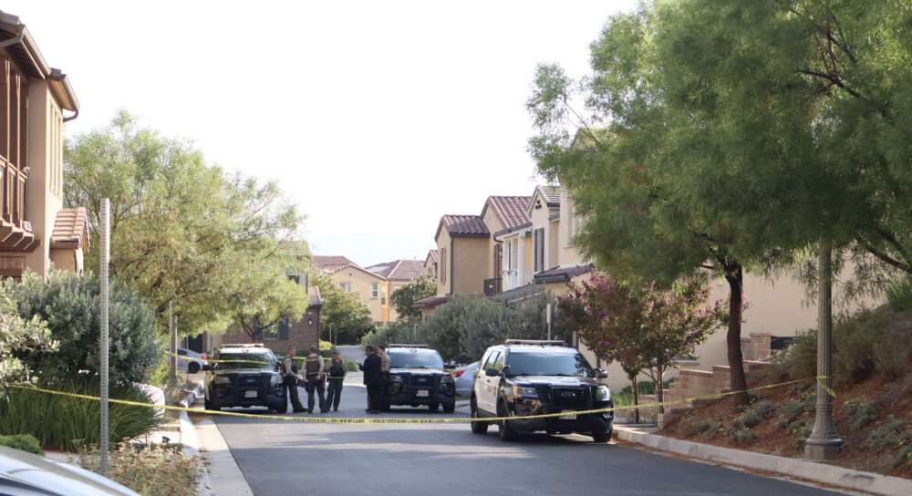 First responders go to a home on the 27000 block of Atwell Lane, Sunday, Aug. 9, 2026. Kamryn Martell/The Signal