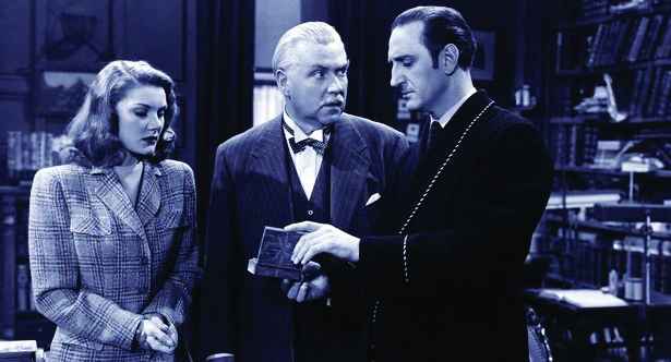 "The Woman in Green" (1945). Screenshot.