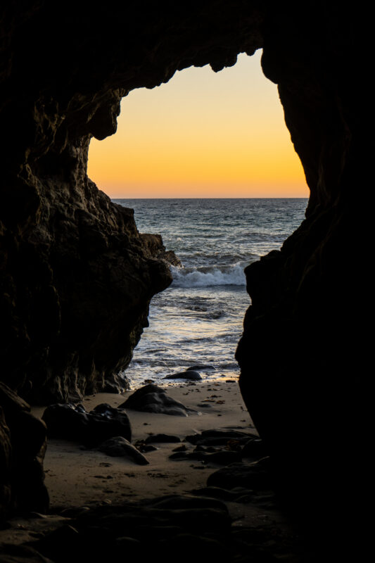Besides the beach for swimming, surfing and exploring, Leo Carrillo State Beach has tide pools, reefs and coastal caves. Adobe Stock photo