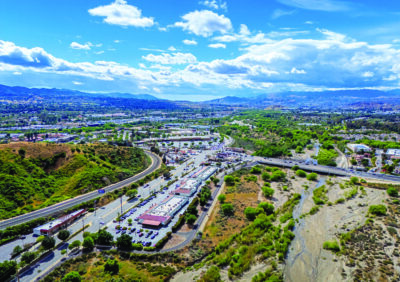 Aerial photo courtesy of the city of Santa Clarita.