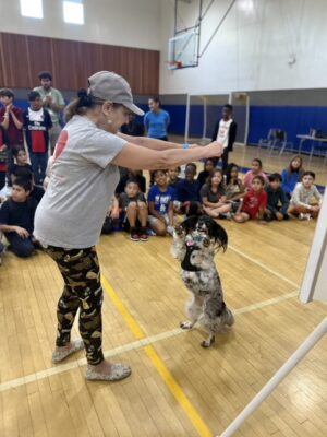 ileen and her rescue dog Molly Joon. Operation Blankets of Love has grown from Eileen Smulson gathering blankets and towels for local shelters to a nationally recognized animal welfare emergency relief nonprofit. PHOTO COURTESY OBOL.