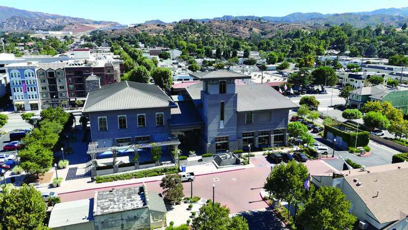 Old Town Newhall Library. Photo courtesy of the city of Santa Clarita.