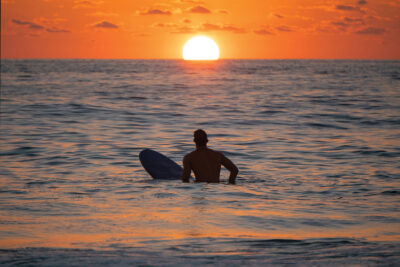 California is a surfer’s paradise with dozens of iconic surf spots along the 840-mile coastline. ©Adobestock