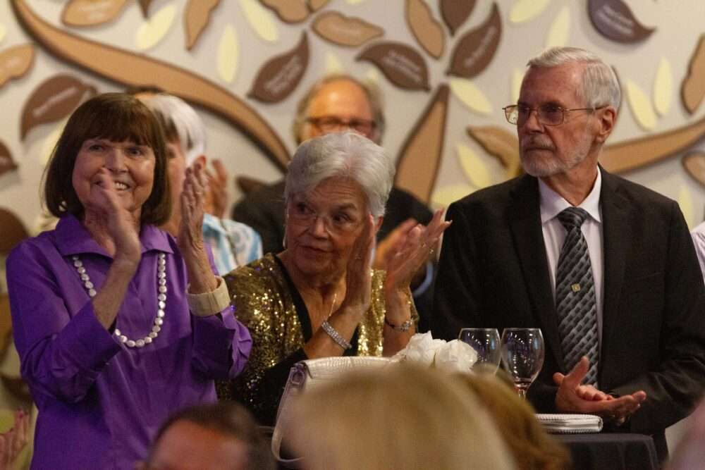 Community leaders gather during the Child & Family Center’s 50th anniversary on Thursday, Sept. 17, 2026. Katherine Quezada/The Signal