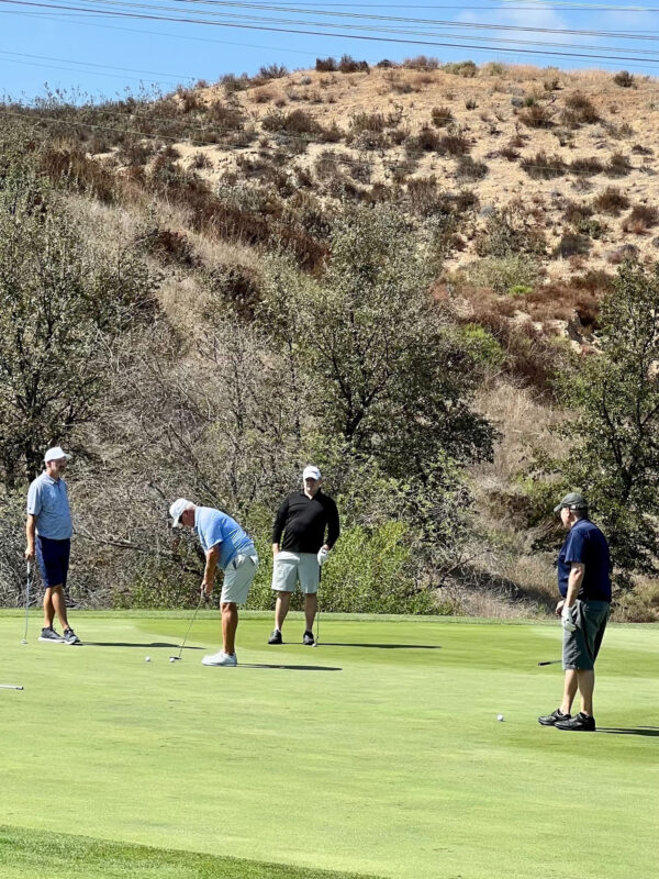 Golfers play a hole at the Family Promise of the Santa Clarita Valley's 7th Annual Par for a Purpose golf tournament at The Oaks Club at Valencia in Valencia, Calif., Monday, Sept. 21, 2026. Photo courtesy of Family Promise SCV.