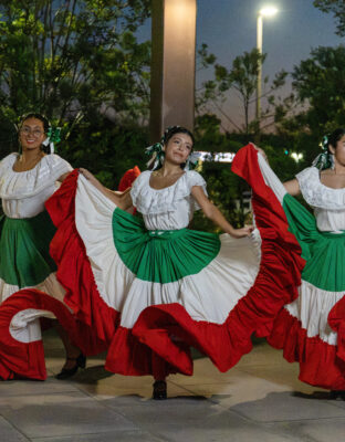 Dancers entertain the audience at the final "Celebrate" event highlighting Mexico at Canyon Country Community Center, Thursday, Sept. 10, 2026. Chloe Miller/For The Signal