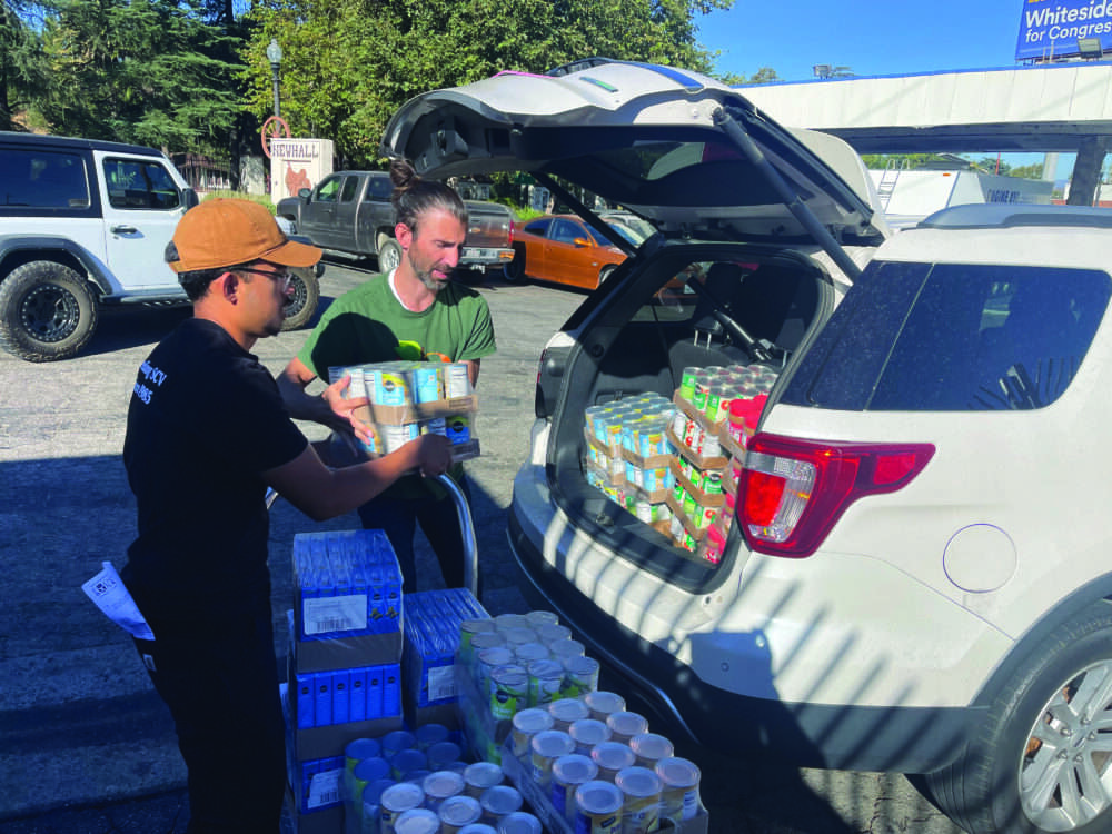 The Santa Clarita Valley Food Pantry has expanded its partnerships with three local school districts. Courtesy photo.