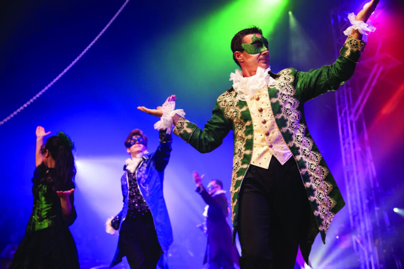 Circus Vargas' 2026 production, “Masquerade,” is coming to the Valencia Town Center Oct. 10-19. Photo by Wednesday Aja/Circus Vargas