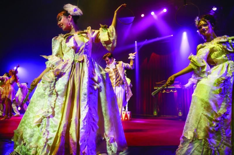 Circus Vargas' 2026 production, “Masquerade,” is coming to the Valencia Town Center Oct. 10-19. Photo by Wednesday Aja/Circus Vargas