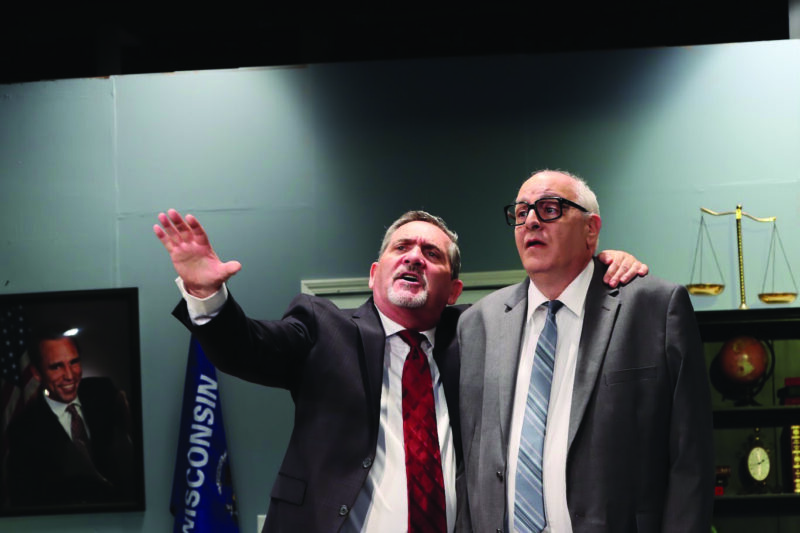 Paul Slade Smith's political satire “The Outsider” runs through Nov. 1 at the Canyon Theatre Guild. Courtesy photo.