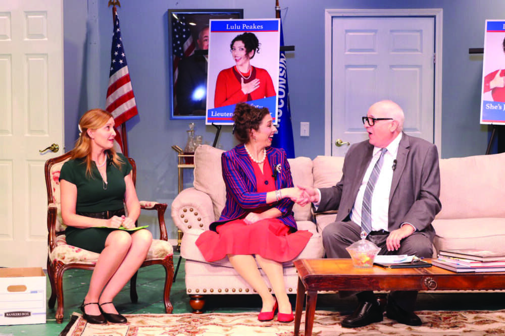 Paul Slade Smith's political satire “The Outsider” runs through Nov. 1 at the Canyon Theatre Guild. Courtesy photo.