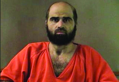 Nidal Hasan. Bell County Sheriff's Department via AP