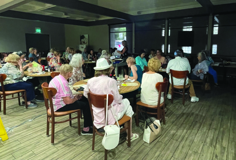 Susan Dixon, former president of the California Retired Teachers Association, was the guest speaker at the local chapter’s fall luncheon. Courtesy photo.