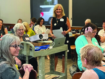 Susan Dixon, former president of the California Retired Teachers Association, was the guest speaker at the local chapter’s fall luncheon. Courtesy photo.