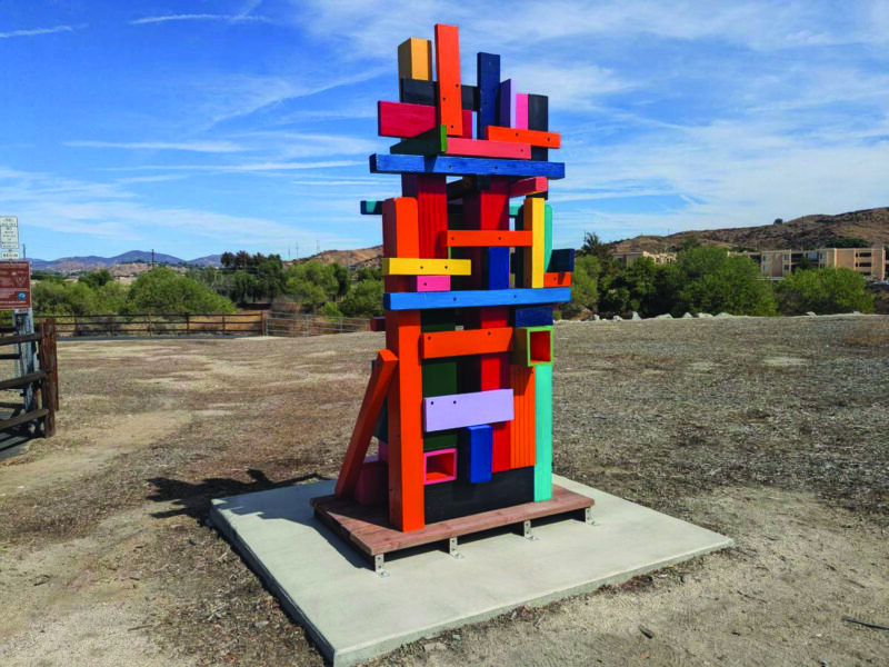 The city of Santa Clarita is inviting artists to be part of local open spaces: Submissions for the Temporary Public Art Trailhead Sculpture Program are open now through Nov. 1. Courtesy photo.