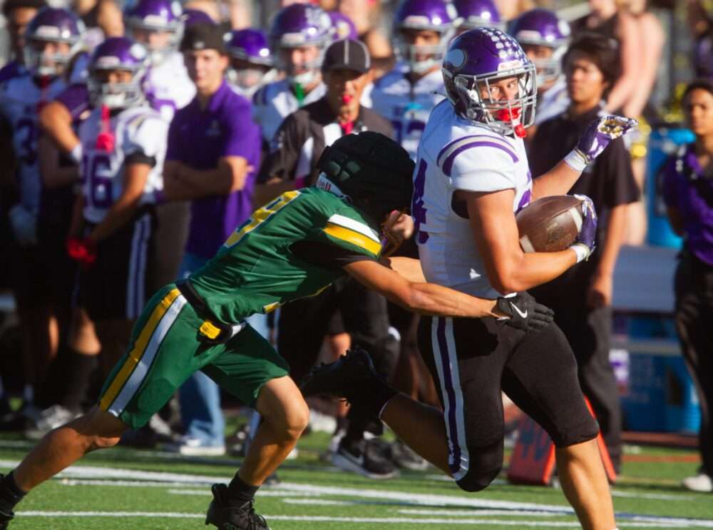 Valencia football takes care of business in matinee win over Canyon