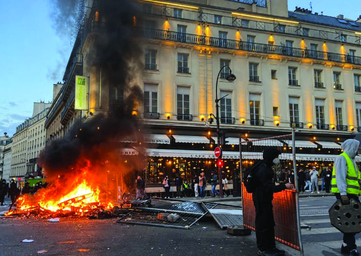French officials announce curfew for some parts of Paris