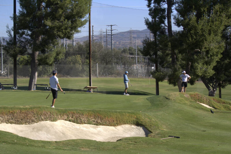 Attendees finishing up their game at the Valencia Country Club in Valencia, Calif., Thursday, Oct, 19, 2026. Audrey De Laura/The Signal