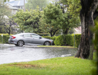 Santa Clarita received rain after weeks of high temperatures and heavy winds on Wednesday, Oct. 21, 2026. Habeba Mostafa/ The Signal