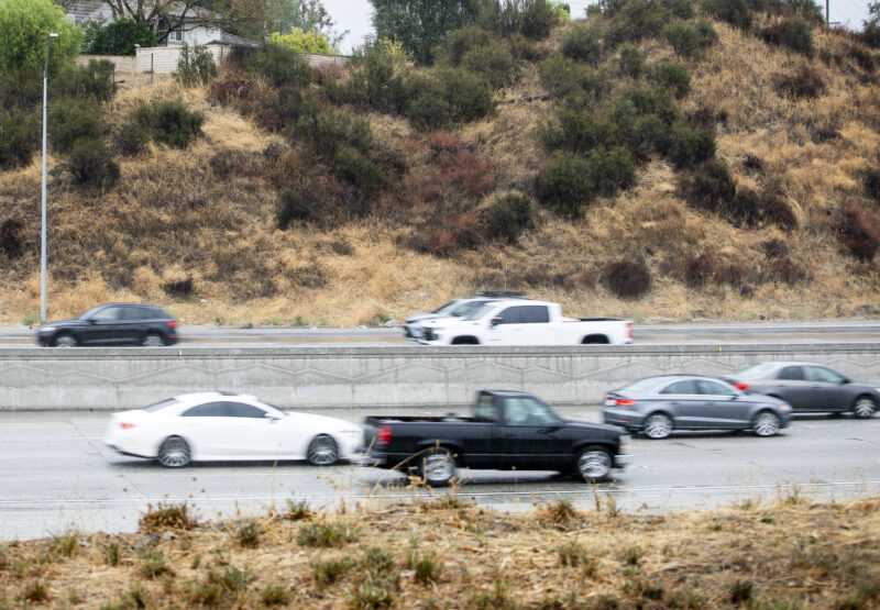 Santa Clarita received rain after weeks of high temperatures and heavy winds on Wednesday, Oct. 21, 2026. Habeba Mostafa/ The Signal