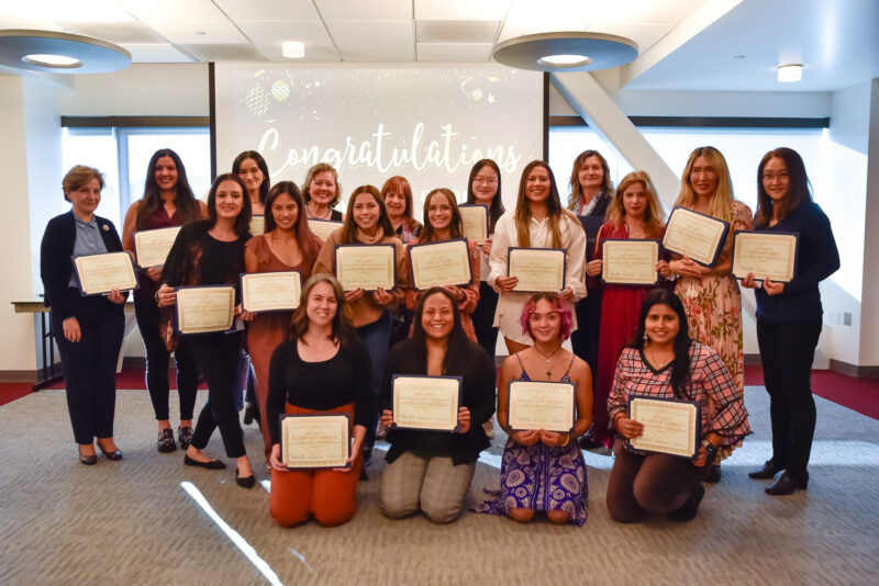 COC hosted the first ever Yoga Graduation where the first students of the new program received their yoga certifications.