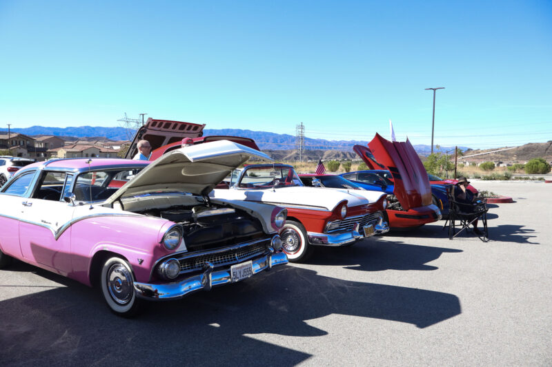 Cars were put on display at the Santa Clarita Valley Quilt Guild's quilt show at the SCV Senior Center at Bella Vida, Sunday, Oct. 25, 2026. Kamryn Martell/The Signal