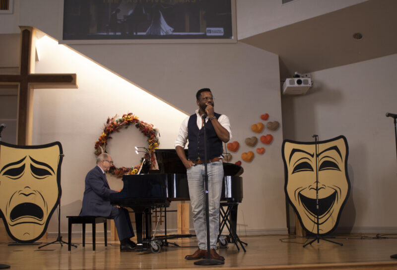 JP Jones performs 'Nobody Needs to Know' from 'The Last Five Years' with Steven Applegate on piano at Santa Clarita Master Chorale's 'One Night Only' at Valencia United Methodist Church in Valencia, Calif', Sunday, Oct, 25. 2026 Audrey De Laura/The Signal