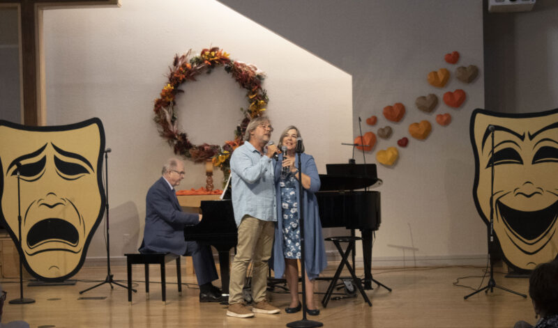 Bob Joyce and Janet Hedke performing 'People Will Say We're In Love' from 'Oklahoma!' with Steven Applegate on piano at Santa Clarita Master Chorale's 'One Night Only' at Valencia United Methodist Church in Valencia, Calif', Sunday, Oct, 25. 2026 Audrey De Laura/The Signal