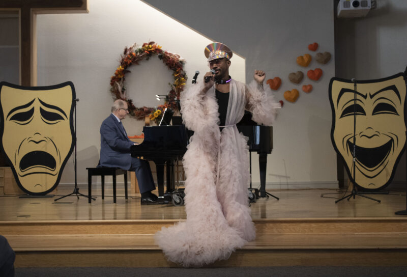 Brandon Coprich performs 'When You're Good to Mama' from 'Chicago' with Steven Applegate on piano at Santa Clarita Master Chorale's 'One Night Only' at Valencia United Methodist Church in Valencia, Calif', Sunday, Oct, 25. 2026 Audrey De Laura/The Signal